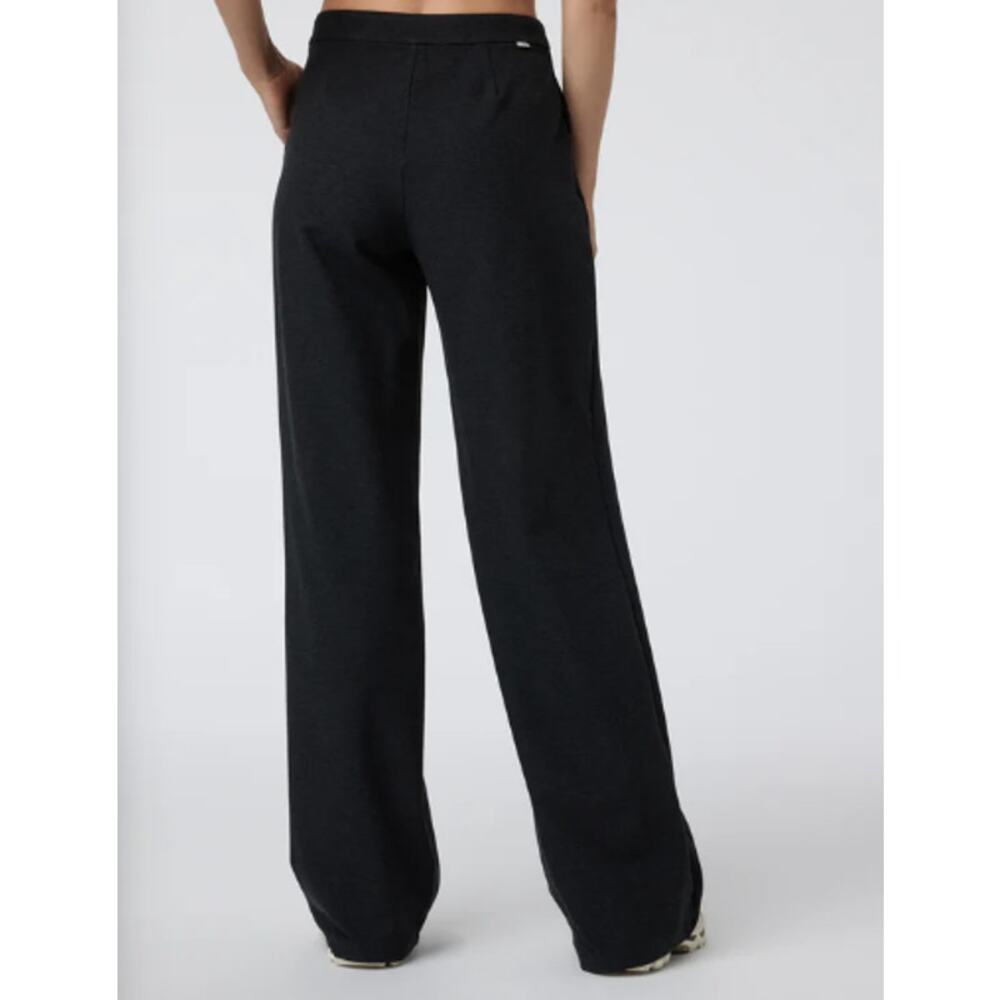 Vuori Elevation Trouser Pants Black High Waist Relaxed Fit Heather VW4297 XS NWT - Picture 2 of 3